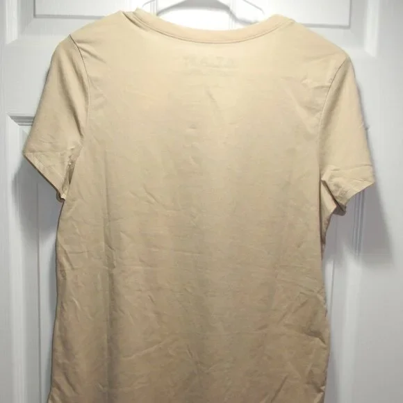 Goodie Two Sleeves Tan Alan Jackson Tee Medium NWT Country Music Cowboy Hat - Picture 2 of 4